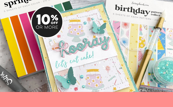  Card Making and Crafting Supplies + Free Inspiration