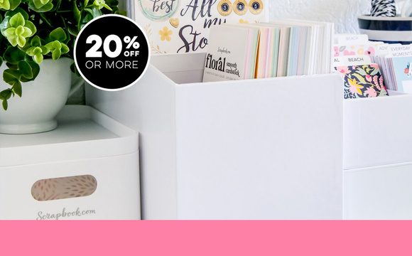 Exclusive Storage and Organization 20% OFF or More!