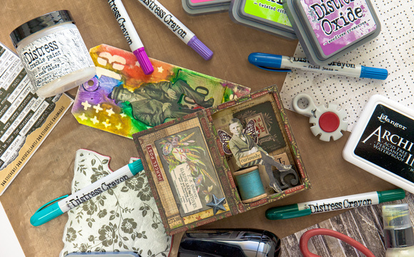 Tim Holtz Class in Your Home
