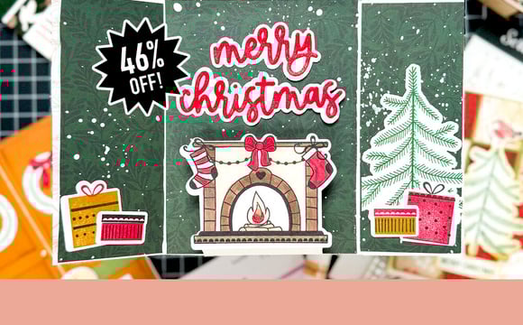 Scrapbook.com Home for Christmas Bundle (46% OFF!)