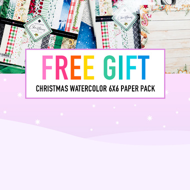 FREE Christmas Watercolor Paper Pad
