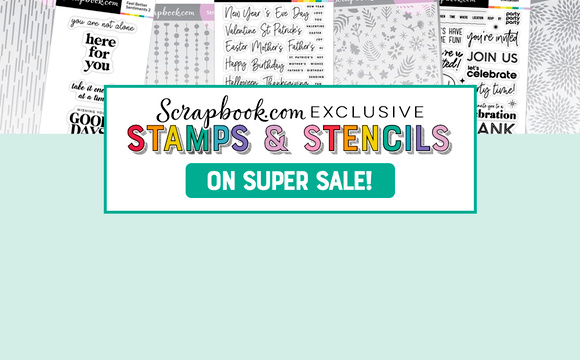 Exclusive Stamps & Stencils ON SALE