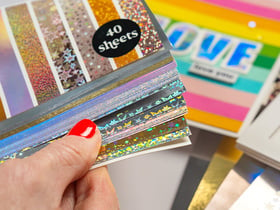 Scrapbook.com Holographic Paper Pads