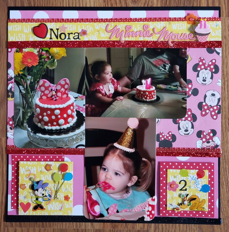 Nora Minnie Mouse Two B-Day