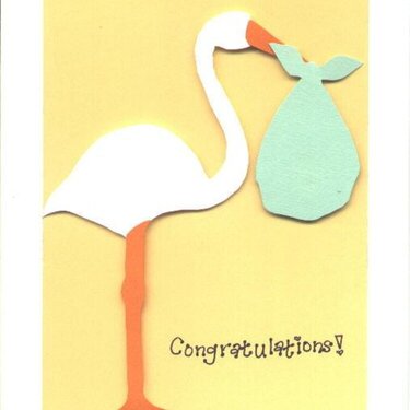Baby Congrats card
