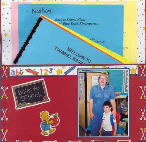 Back to School Pocket Page