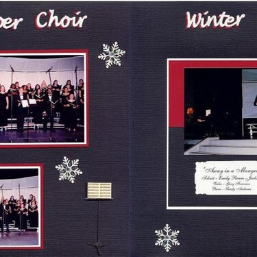 Chamber Choir Winter Concert 2003