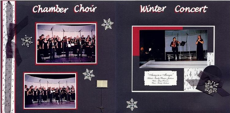 Chamber Choir Winter Concert 2003
