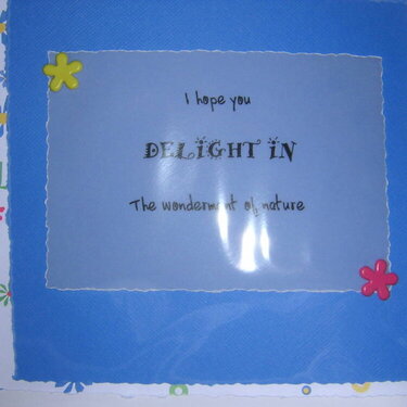 I hope you Delight In