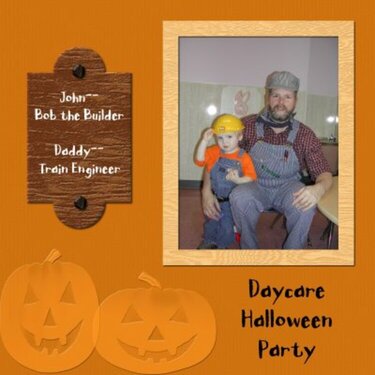 Daycare Halloween Party 2006