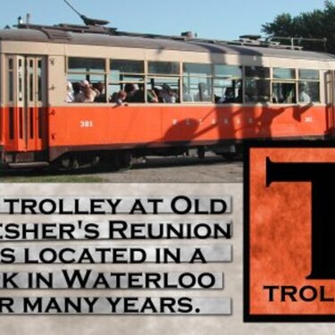 Old Thresher&#039;s Trolley