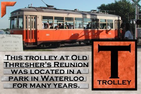 Old Thresher&#039;s Trolley