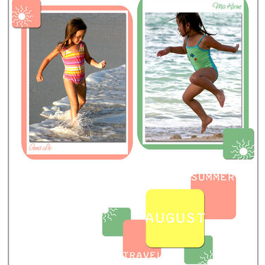 August 2008 Calendar page