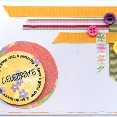 Celebrate card