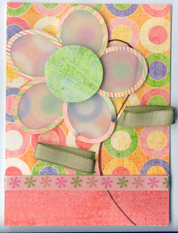 All Occasion Flower (blank) card