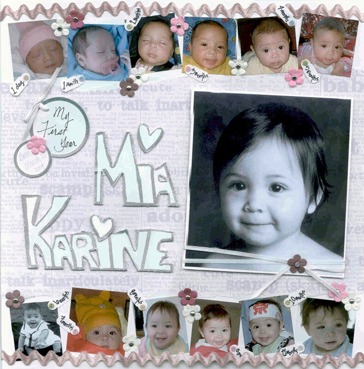 Xmas Gift - Mia Karine My First Year