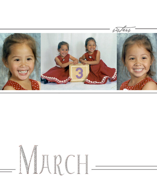 March 2008 Calendar page