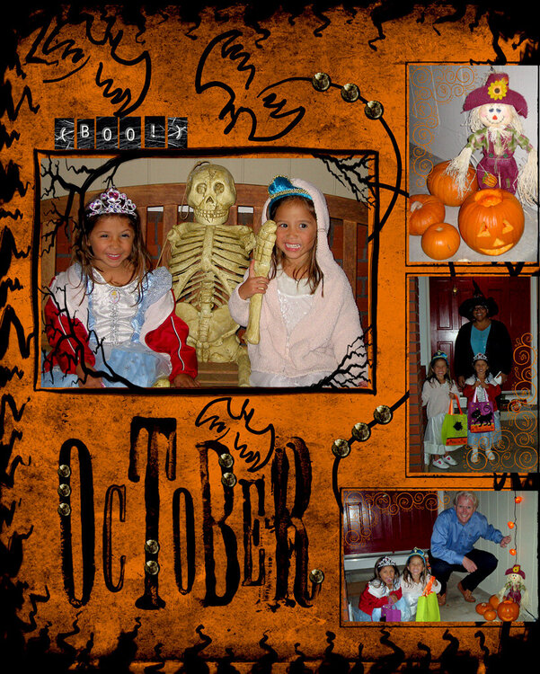 October 2008 Calendar page