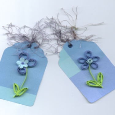 Quilled Tags