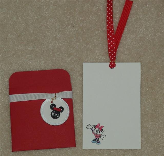 Minnie Mouse Library Pocket