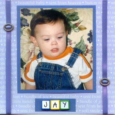 Jay - 6x6 album intro page