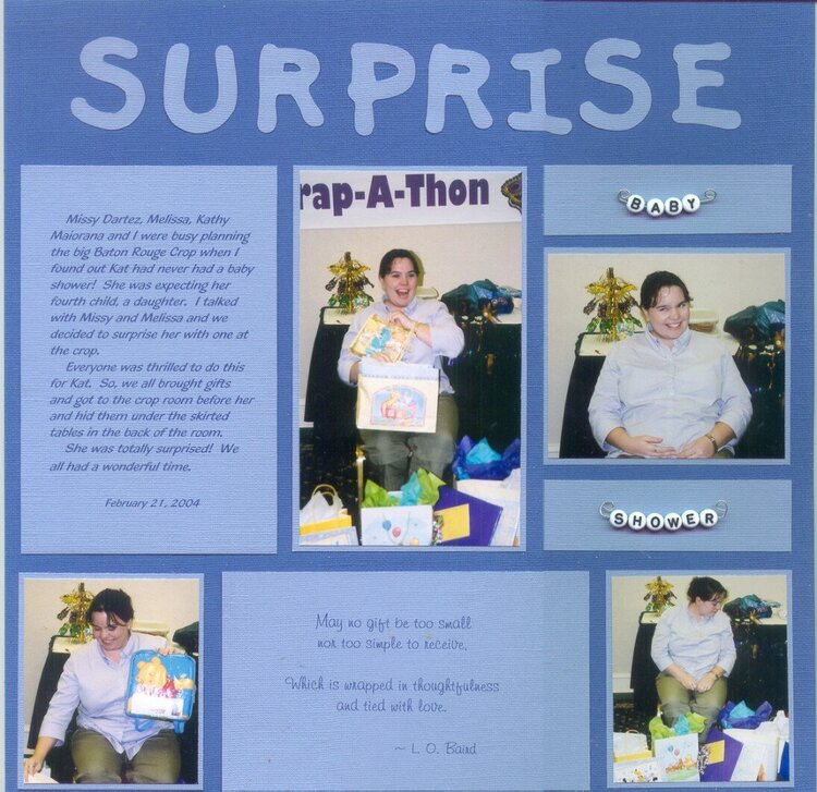 Surprise Baby Shower