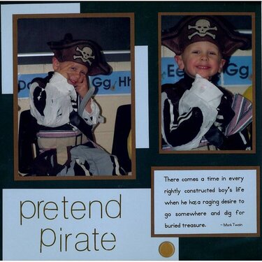 Pretend Pirate