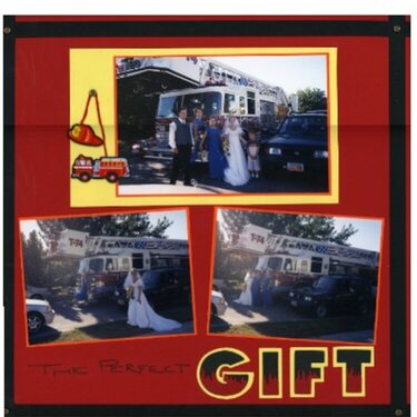 The Firetruck that came to my wedding