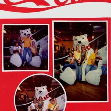 Coca Cola World, first page