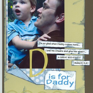 D is for Daddy