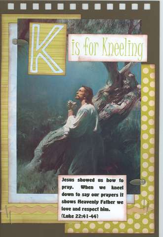 K is for Kneeling