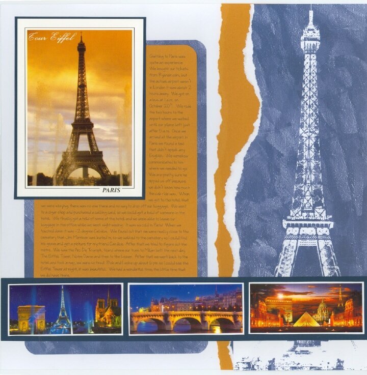 Paris Title Page