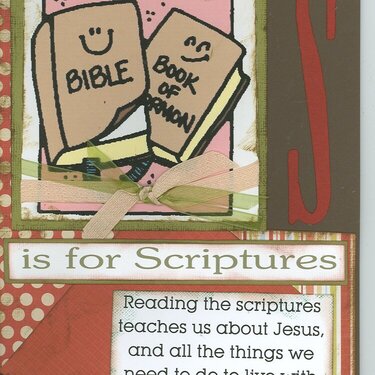 S is for Scriptures