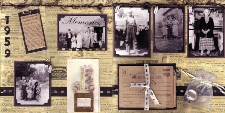 Memories - Scrap Pack #6 Challenge