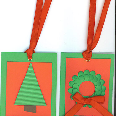 Christmas tags for Stacy&#039;s swap