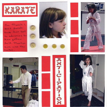 Karate Test Pg 1