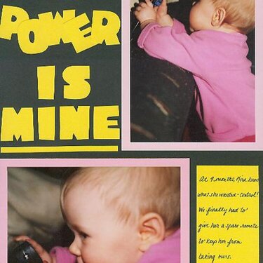 The Power Is Mine!!!