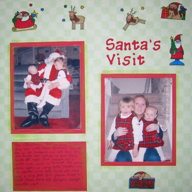 Santa&#039;s Visit