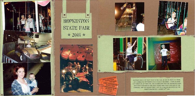 Hopkinton State Fair 2001