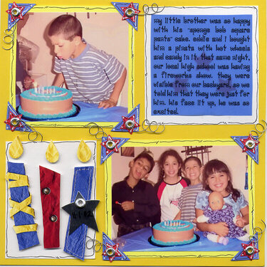 Ernie&#039;s 7th Birthday 2nd page