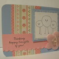 Spring Happy Thoughts Card