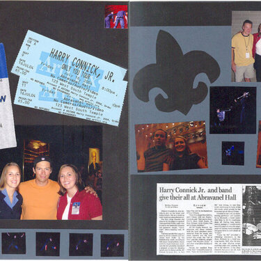Harry Concert 2004 Scrapbook