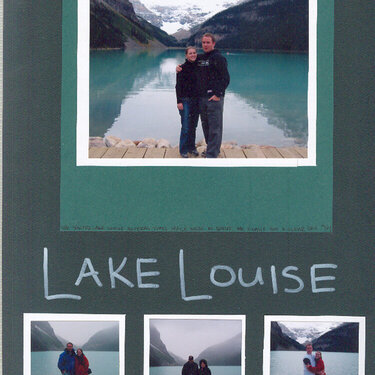 Lake Louise 2004 Scrapbook