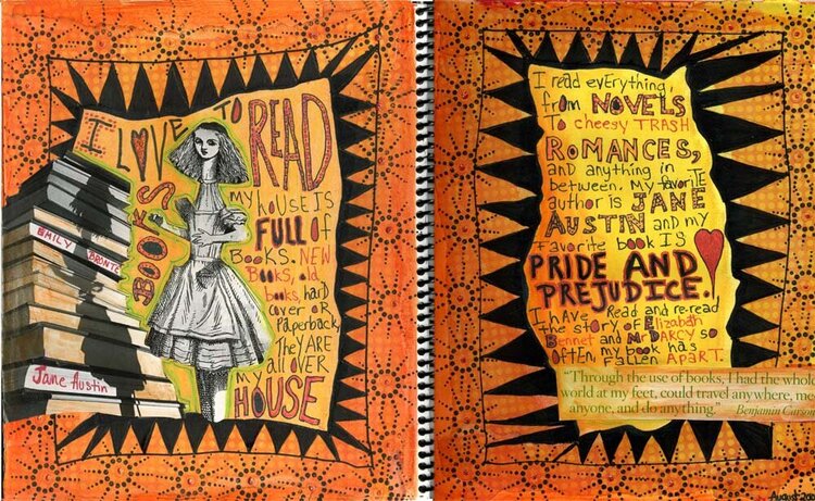 Art Journal page