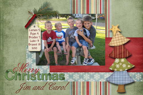 Digital Christmas Card for this year