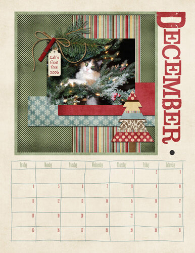 Dec Calendar page
