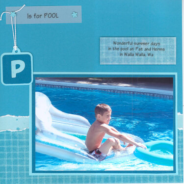 P is for Pool