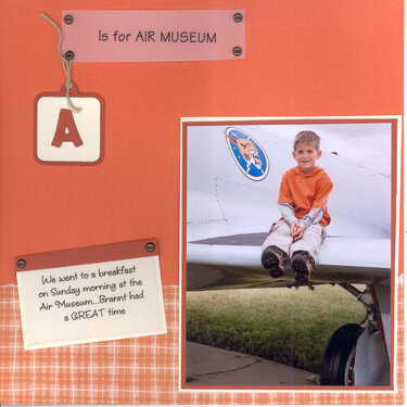 A is for Airplane Museum