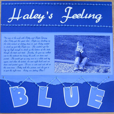 Haley&#039;s Feeling Blue
