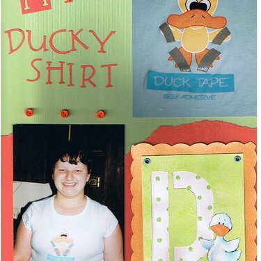 chantal&#039;s ducky shirt